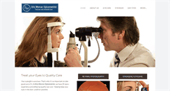 Desktop Screenshot of ericmerceropticians.com