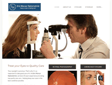 Tablet Screenshot of ericmerceropticians.com